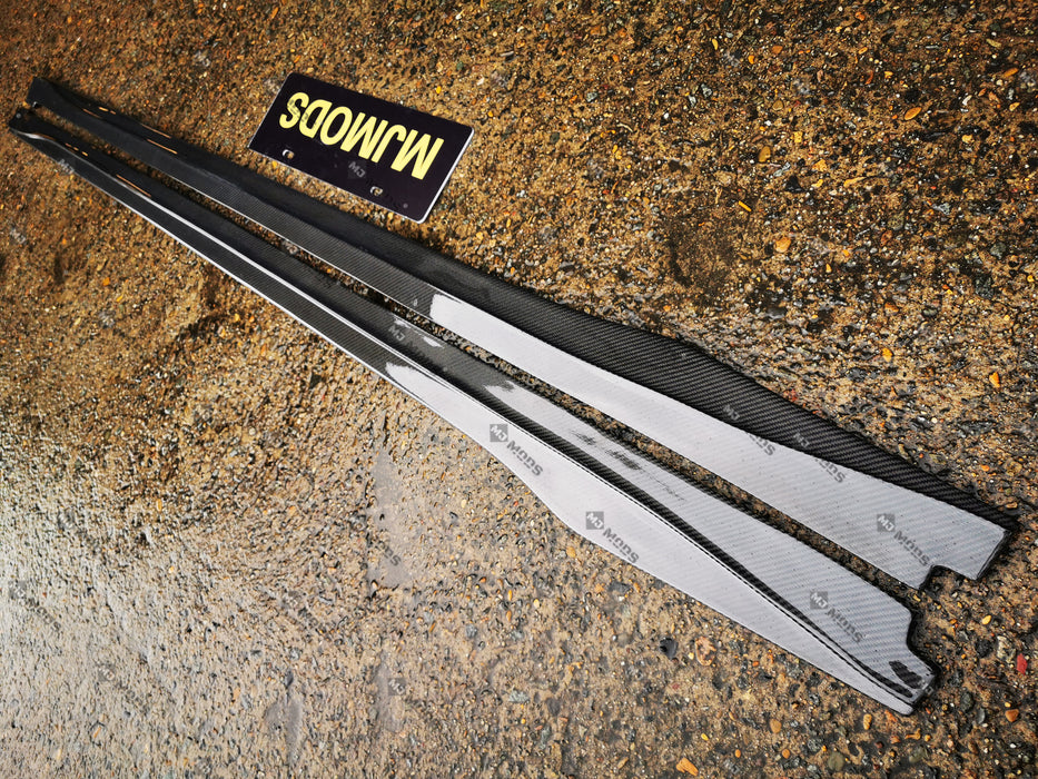 Carbon Fibre Side Skirt Fit For BMW【F32 F33 F36 420 428 430 M SPORT & 435i 440i】【RZ】 (4320945045578)
