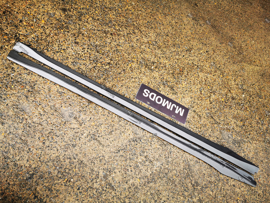 Carbon Fibre Side Skirt Fit For BMW【F32 F33 F36 420 428 430 M SPORT & 435i 440i】【RZ】 (4320945045578)