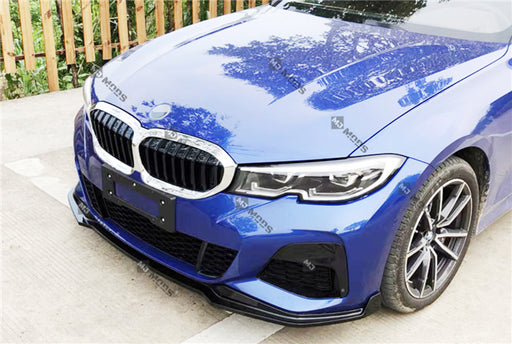 ABS GLOSSY BLACK FRONT BUMPER LIP fit for BMW【G20/G21 M340 330/320 M Sport】【MP】 (6623755567178)