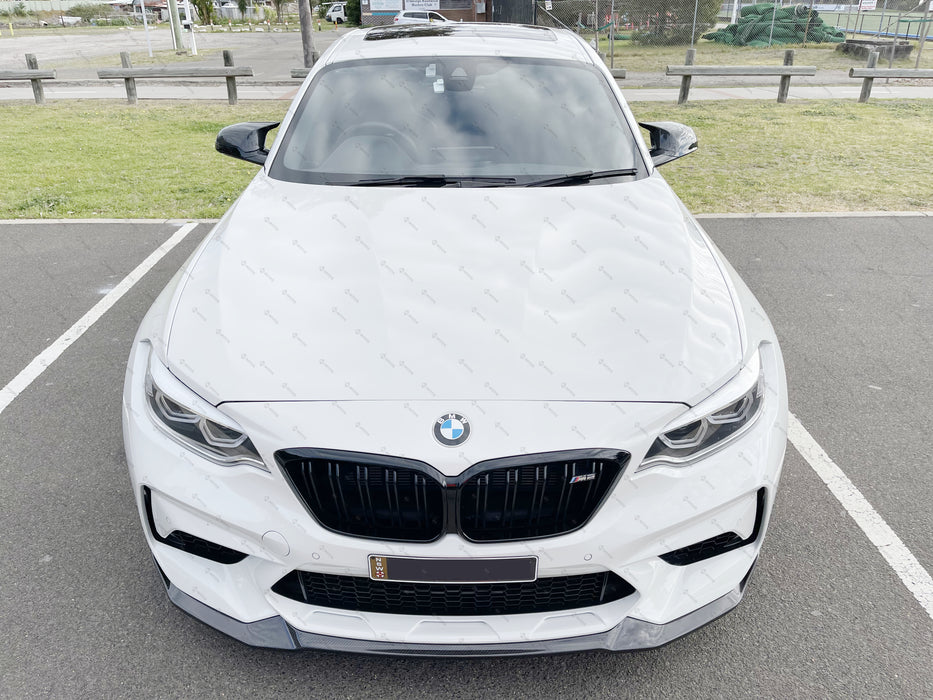 Carbon Fibre Front Bumper Lip for BMW F87 M2C【Competition Edition】【M2C-CS Style】 (6583676534858)
