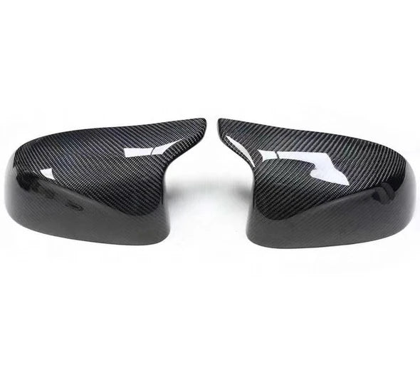 Carbon Fibre Side Mirror Cover Cap Replacement For BMW F95 F96 F97 F98 X3M X4M X5M (6537359130698)