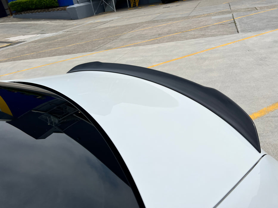 W177 A Class Sedan Boot Trunk Lip Spoiler A35 Aero kit Style in Gloss Black (6550086221898)