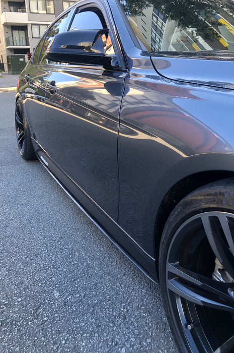 Carbon Fibre Side Skirt for BMW【F30/31/34 316/318/320/328/330/335/340 M SPORT】【MP Style】 (4461624655946)