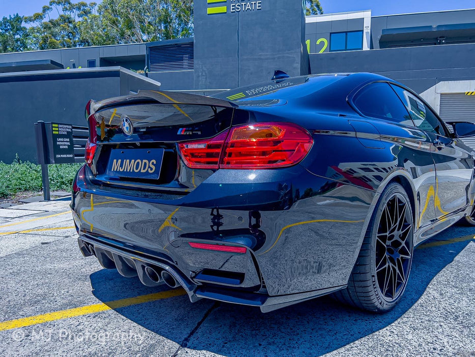 Carbon Fibre Rear Boot Spoiler Fit for BMW M Series【F82 M4】【M4 Sytle】 (4696775196746)