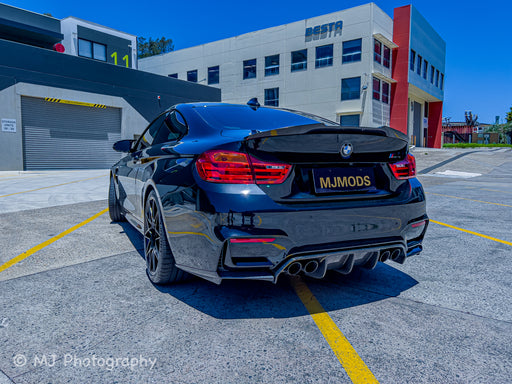 Carbon Fibre Rear Boot Spoiler Fit for BMW M Series【F82 M4】【M4 Sytle】 (4696775196746)