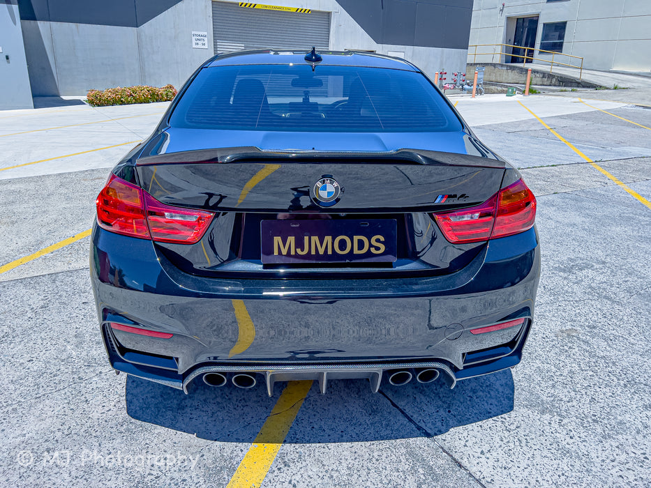 Carbon Fibre Rear Boot Spoiler Fit for BMW M Series【F82 M4】【M4 Sytle】 (4696775196746)