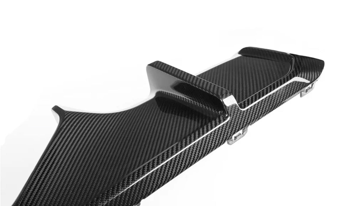 Dry Carbon Fibre Rear Bumper Diffuser for BMW【M3 G80 G81 & M4 G82 G83】【Centre outlet】 (7060484751434)