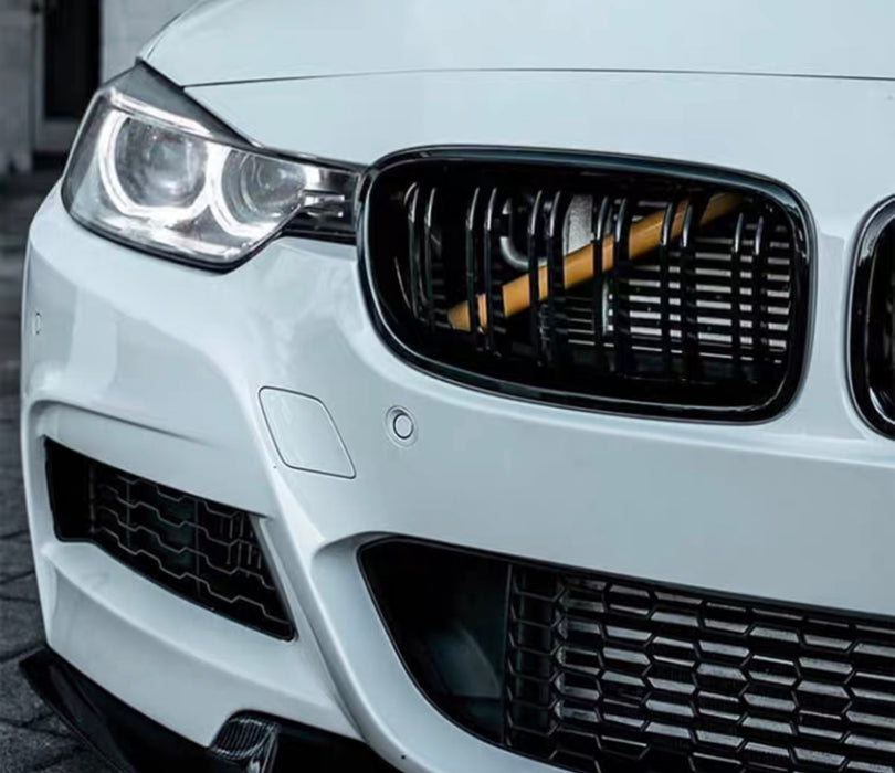 ABS Glossy Kidney Grille Struts Covers For BMW 1/2/3/4/5/6/7 X3 X4 C5series F20 F21 F22 F23 F30 F31 F32 F33 F34 F36 F44 F45 F46 F25 G01 G30 G38 G32 G11 G12 F26 G02 G05 (6984740143178)
