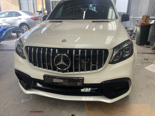 ABS Front Grille For Mercedes-Benz GLS-Class【X166 GLS 350/500】2016-2019 Facelift【GT SV】 (6858966564938)