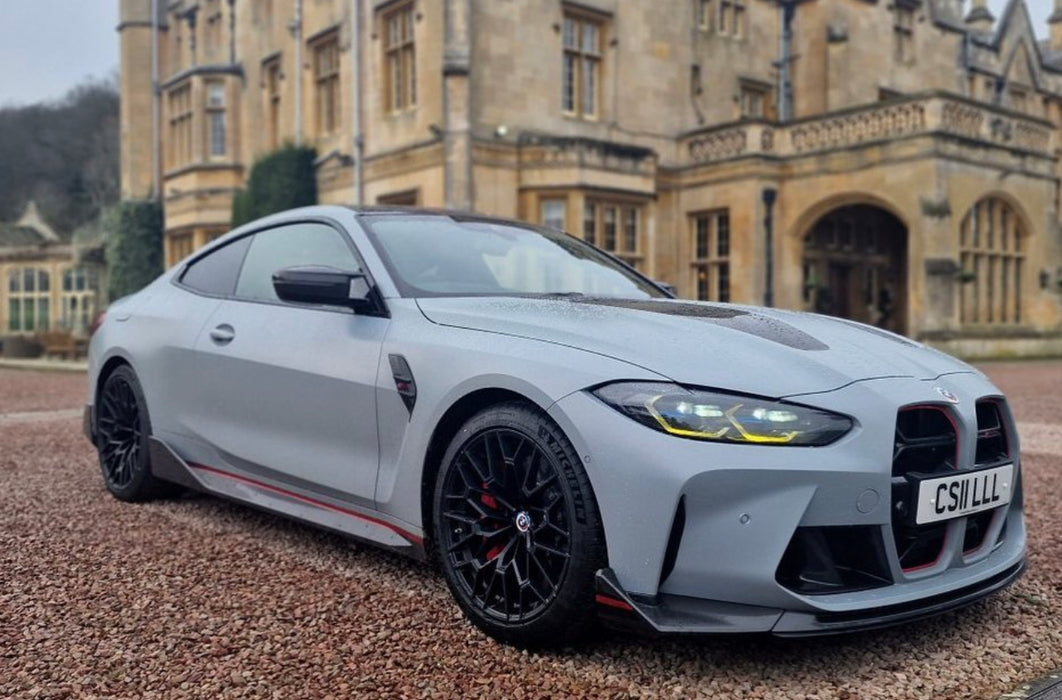 Dry Carbon Fibre Rear Bumper Splitter for BMW【M4 G82 G83】Rear Side (7060637843530)