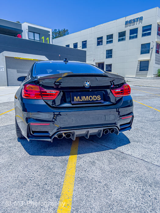 Carbon Fibre Rear Boot Spoiler Fit for BMW M Series【F82 M4】【M4 Sytle】 (4696775196746)