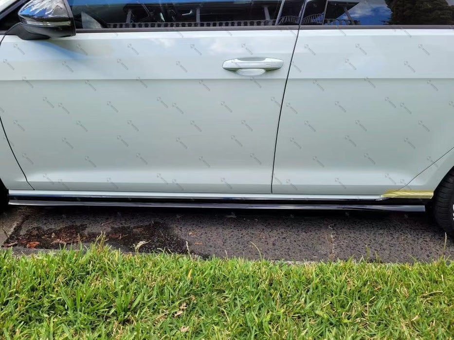 TCR Style ABS Gloss Black Side Skirts for VOLKSWAGEN【Golf 7.5 GTI】2012+ (6643027476554)