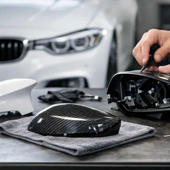 How to Upgrade BMW Mirror Covers Properly
