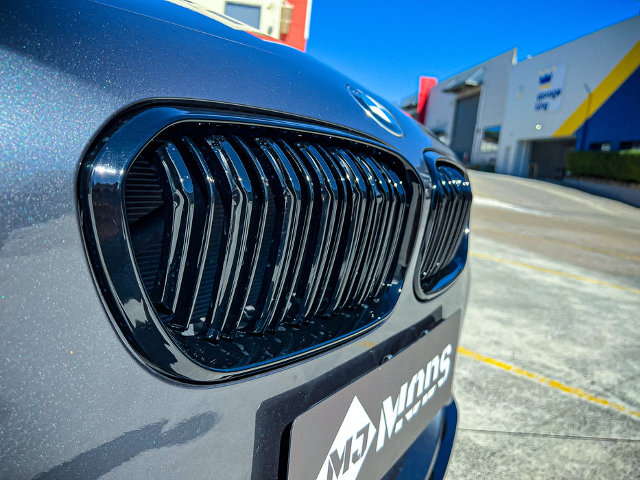 ABS Glossy Black Front Grille for BMW 1 Series【F20 LCI/LCI-2 M140i M135i 125i 120i 118i/d】【2015-2019】