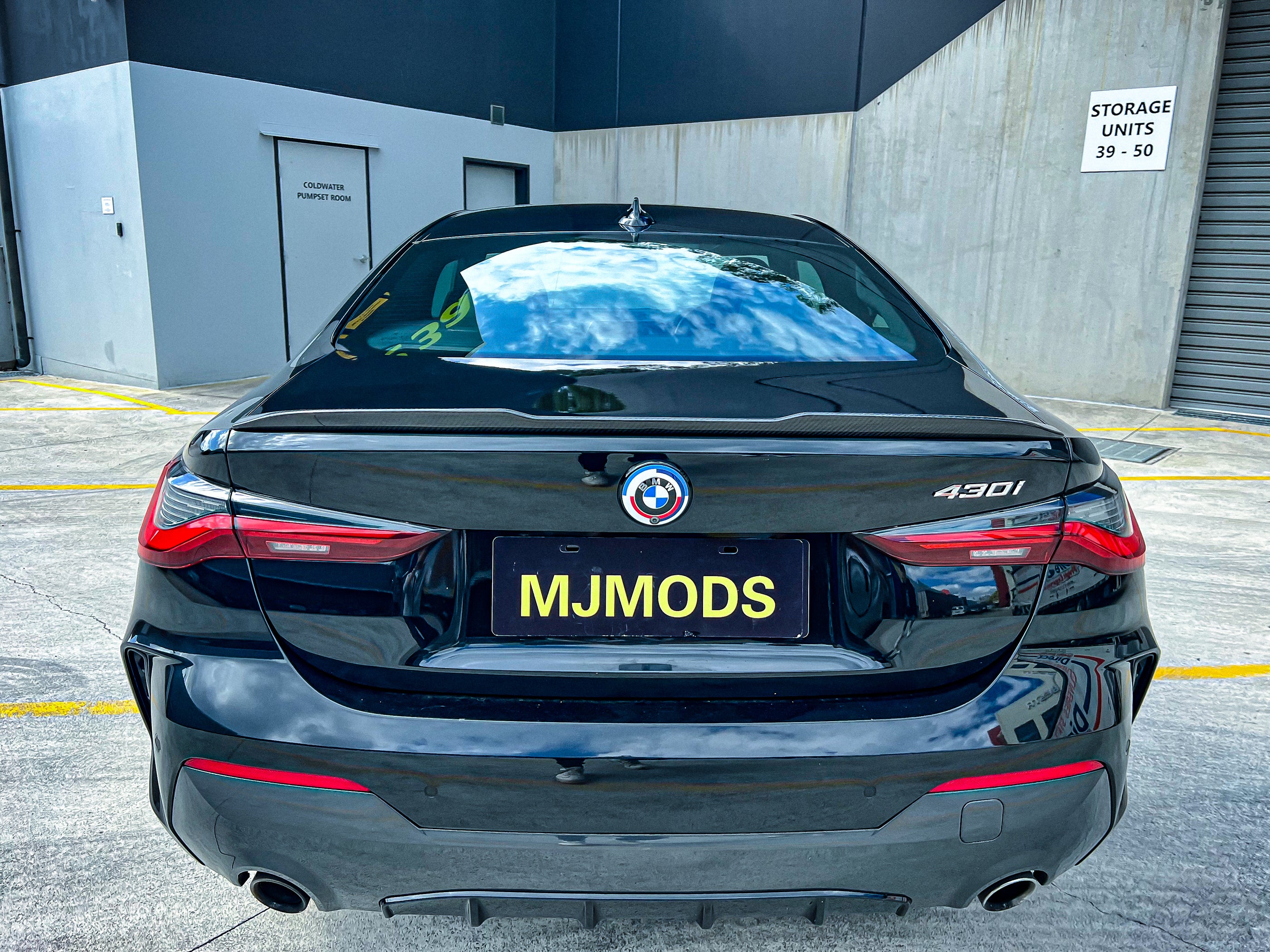 Carbon Fibre Rear Lip Spoiler for BMW 4 Series【G22 Coupe & G82 M4 420 ...