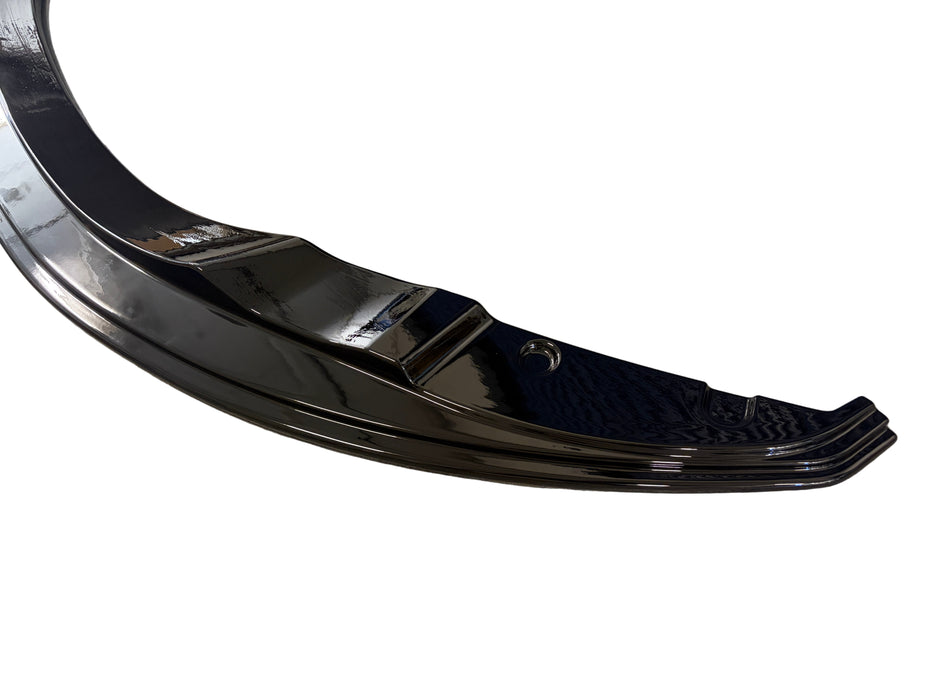 ABS Gloss Black Front Bumper Lip For BMW【E90 E92 E93 M3】GTS Style