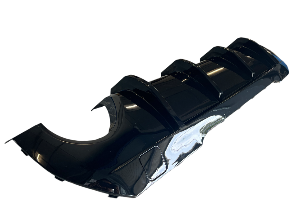 For BMW F40 1 Series M Sport 118i 128ti M135i Gloss Black Rear Diffuser