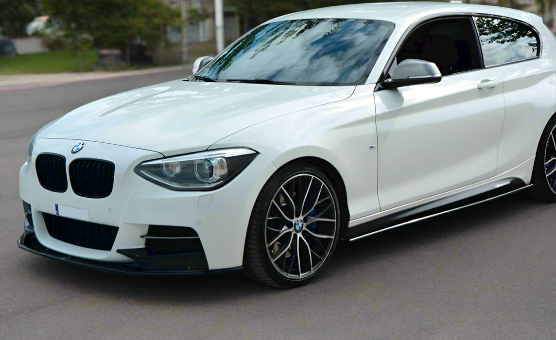 F20 Pre LCI Gloss Black Front Lip Splitter 135i 130i 125i 120i 118i