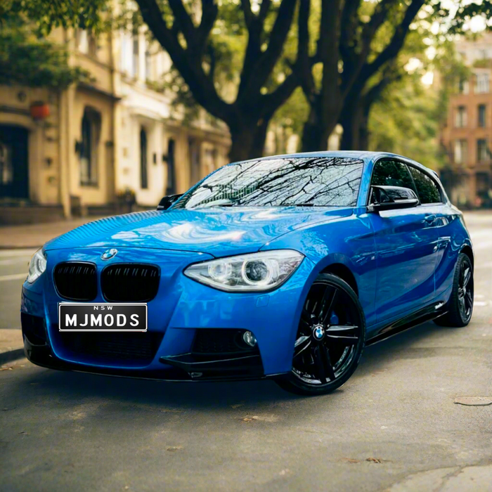 F20 Pre LCI Gloss Black Front Lip Splitter 135i 130i 125i 120i 118i