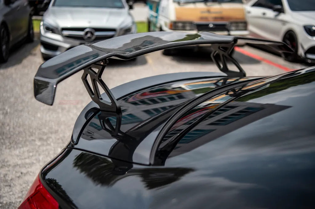 Gloss Black GT Wing Boot Trunk Spoiler Universally Fit For F80 F82 F87 F32 F30 M4 435i Coupes 【V style】