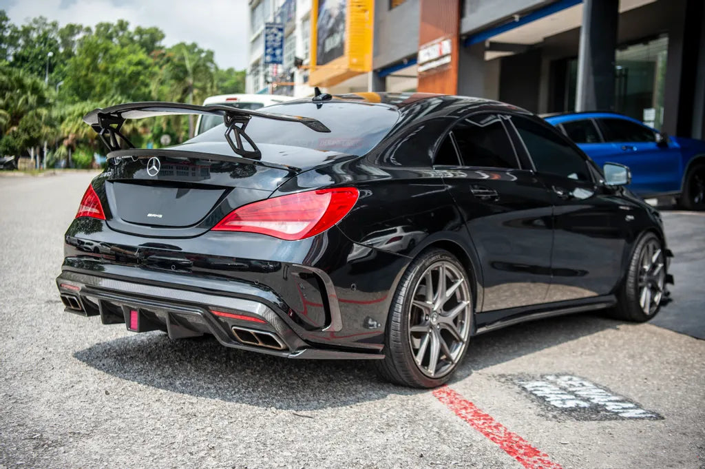 Gloss Black GT Wing Boot Trunk Spoiler Universally Fit For F80 F82 F87 F32 F30 M4 435i Coupes 【V style】
