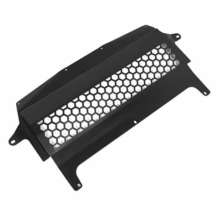 F80 F82 F83 M3 M4 Oil Cooler Under Guard Honeycomb Mesh Skid Tray Black Aluminium 2013-2019