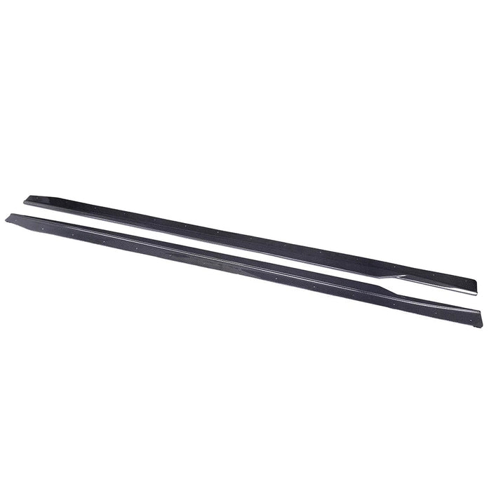 BMW G87 M2 Pre-Preg Dry Carbon Fibre Side Skirts – Full-Length Side Extensions
