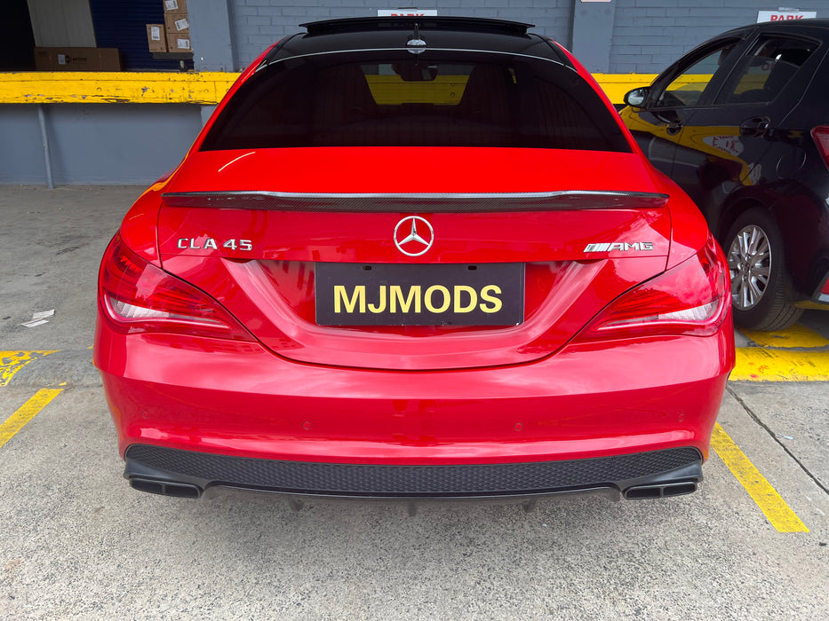 Carbon Fibre Rear Trunk Boot Spoiler for Mercedes-Benz CLA Class【C117 Coupe/Sedan】13-19【FD Style】