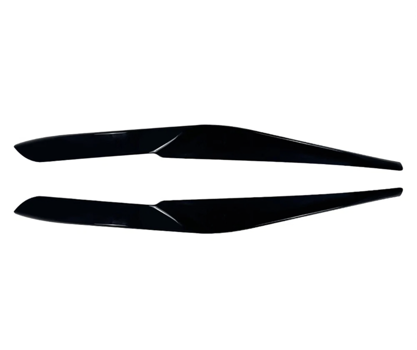 Glossy Black HEADLIGHT Eyebrows For BMW【X5 G05 X6 G06】LCI 2023-2026