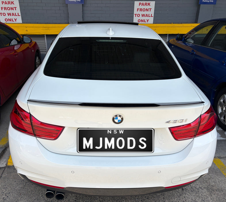 ABS Glossy Black Rear Boot Spoiler fit for BMW4 SERIES【F36 F32 440i 435i 430i 428i 420i/d】【M4】