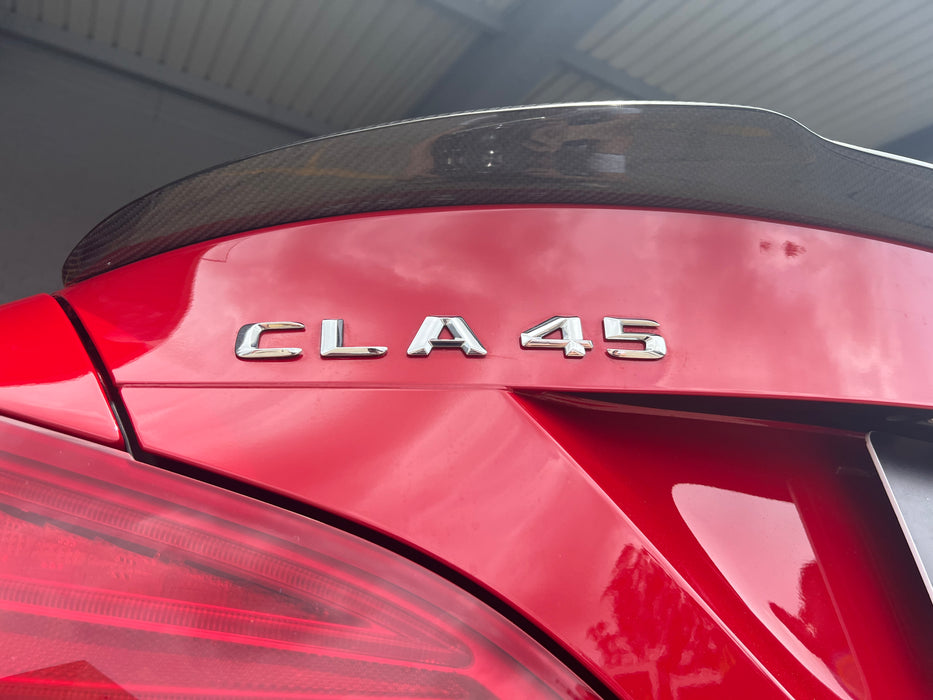 Carbon Fibre Rear Trunk Boot Spoiler for Mercedes-Benz CLA Class【C117 Coupe/Sedan】13-19【FD Style】