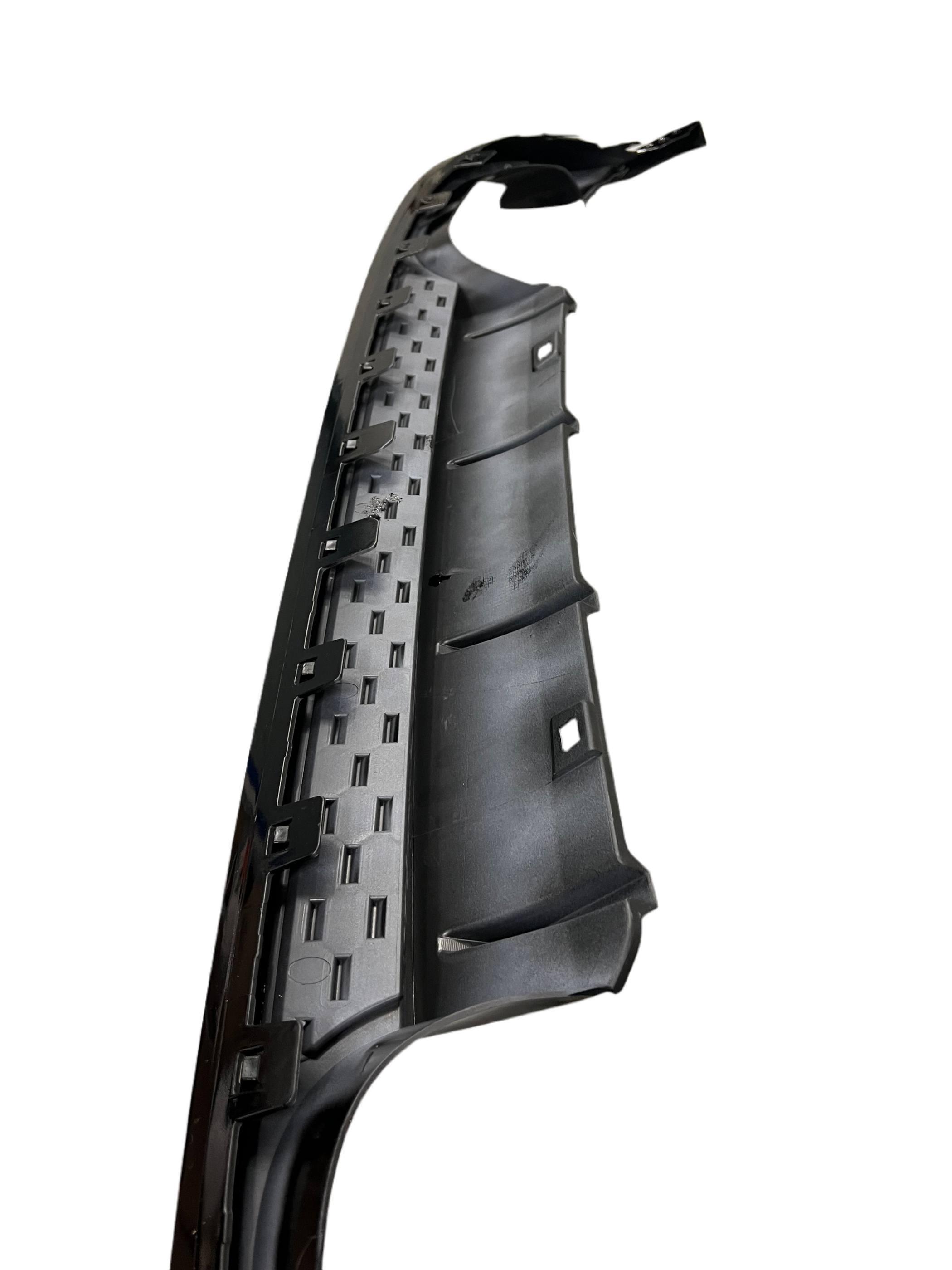 VW Golf R Mark 7.5 Gloss Black Rear Diffuser Factory Style — MJ Mods