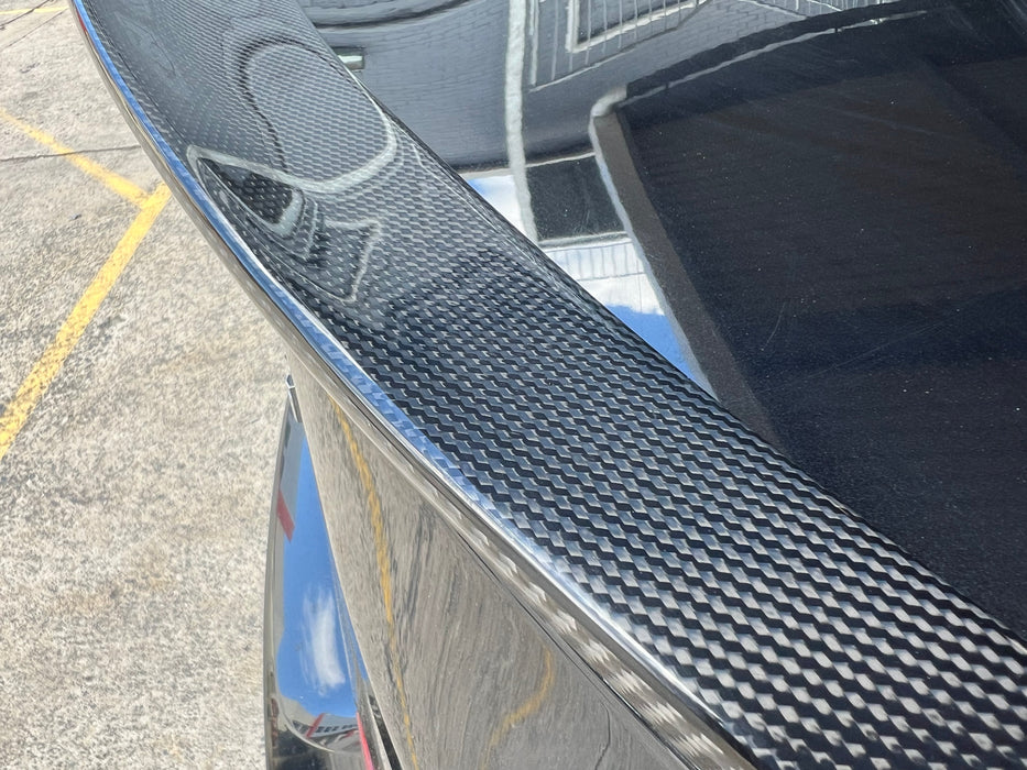 CARBON FIBRE BOOT LIP SPOILER FOR BMW【E82 Coupe 135i 130i 128i 125 123】【P】