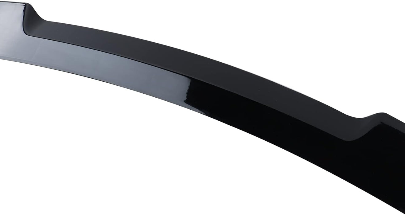 Carbon Fibre Or Gloss Black Rear Bumper Spoiler for MERCEDES-BENZ  C CLASS【W205 SEDAN】【4D-FD Style】