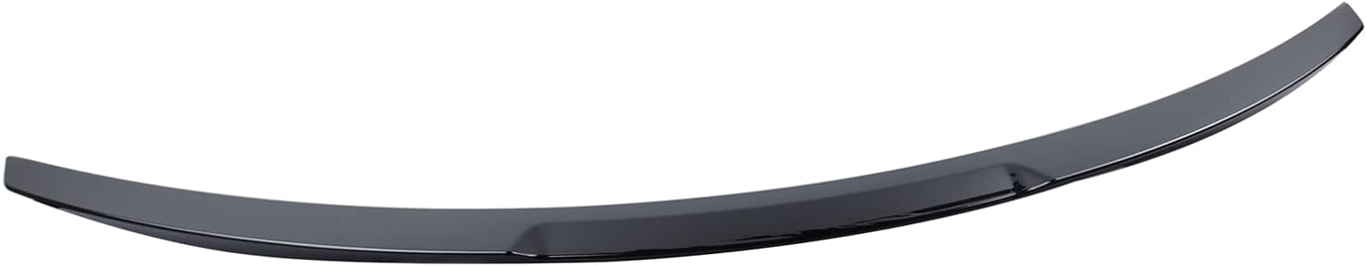 Carbon Fibre Or Gloss Black Rear Bumper Spoiler for MERCEDES-BENZ  C CLASS【W205 SEDAN】【4D-FD Style】