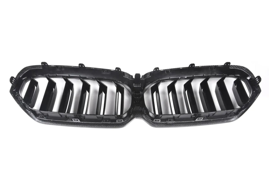 BMW G30 LCI 5 Series Dry Carbon Fibre Front Grille – M Sport Style Kidney Grille