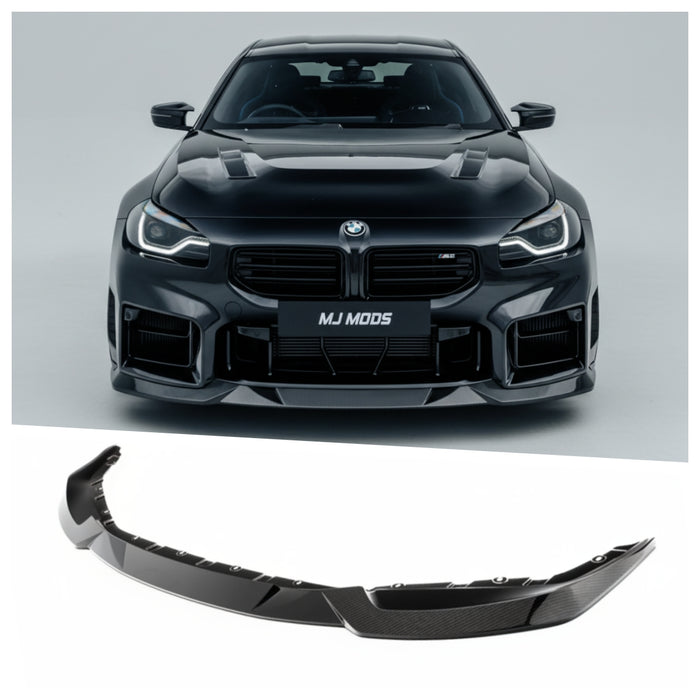 Dry Carbon Fibre Front Lip Splitter For BMW G87 M2 2023+