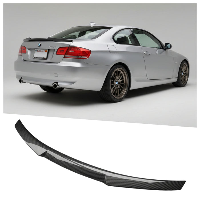Carbon Fibre Rear Boot Trunk Spoiler for BMW E92 3 Series Coupe & M3 E92 2006-2013【M4 Style】