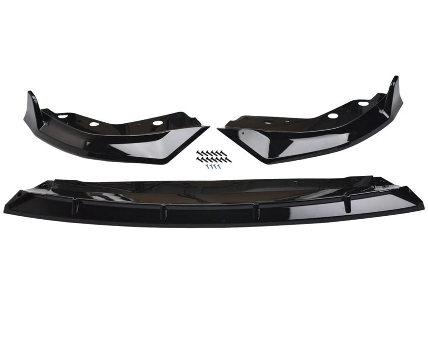 ABS GLOSSY BLACK FRONT BUMPER LIP fit for BMW【G20/G21 LCI M340 330 320 M Sport】【G20 LCI FD】