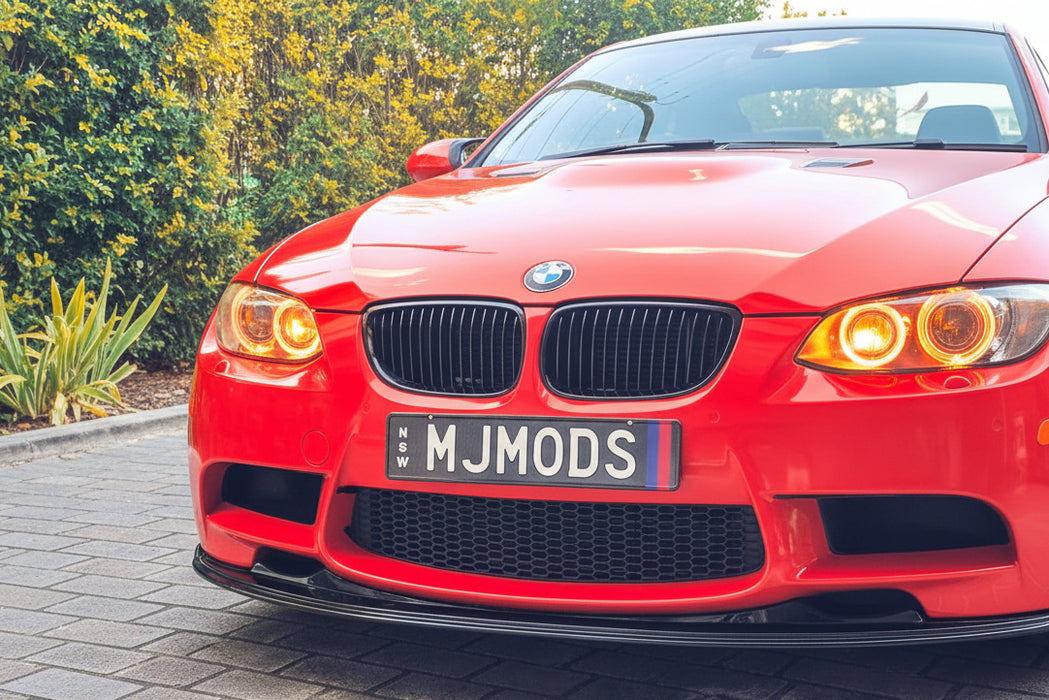 ABS Gloss Black Front Bumper Lip For BMW【E90 E92 E93 M3】GTS Style