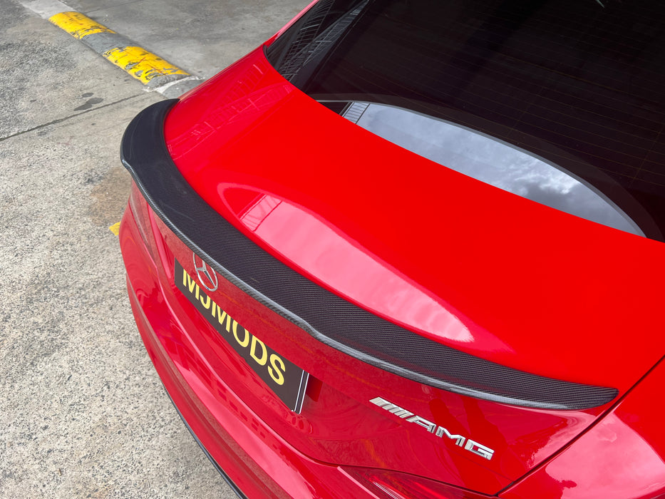 Carbon Fibre Rear Trunk Boot Spoiler for Mercedes-Benz CLA Class【C117 Coupe/Sedan】13-19【FD Style】