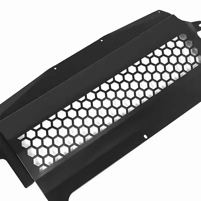 F80 F82 F83 M3 M4 Oil Cooler Under Guard Honeycomb Mesh Skid Tray Black Aluminium 2013-2019