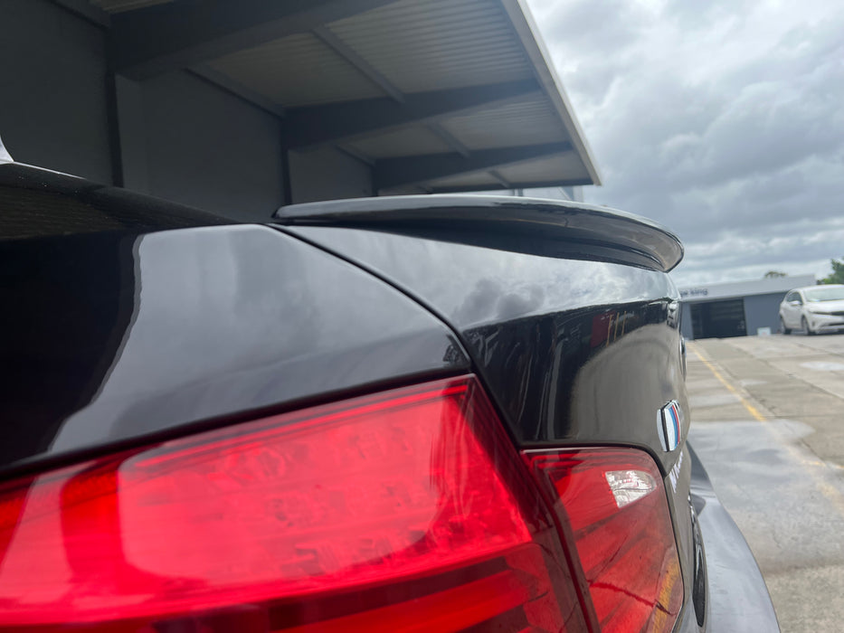 Gloss Black Rear Boot Lip Spoiler for BMW【F10 M5 520i 520d 528i 530i 535i】【MP】