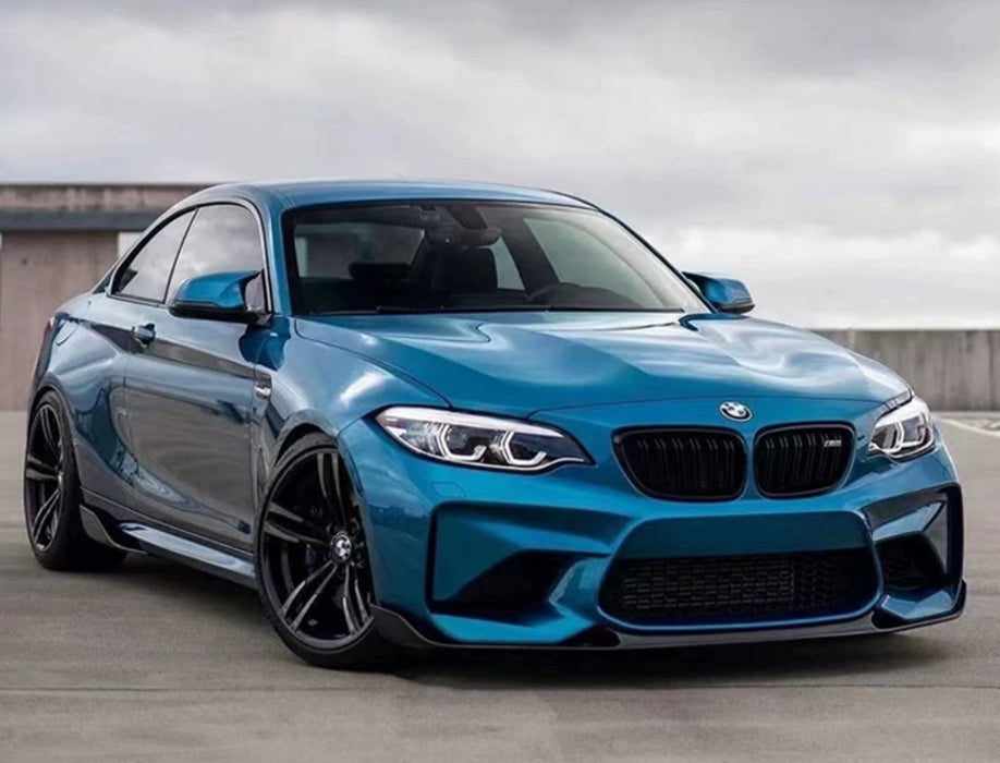 Carbon Fibre Front Bumper Lip for BMW F87 M2C【Competition Edition】【M2C-MP Style】