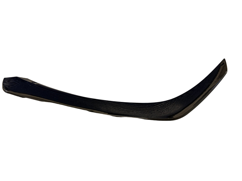 C117 CLA Facelift Front Bottom Lip Canards Gloss Black ABS 2016-2019