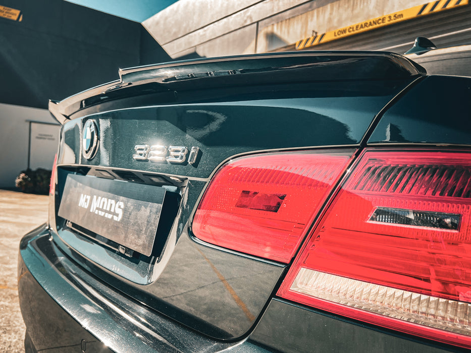ABS Glossy Black Rear Boot Spoiler fit for BMW 3 Series【E92 Coupe & M3 E92 335 330 325 320】【M4 Style】
