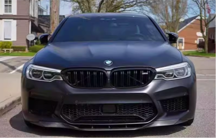 Gloss Black ABS Front Lip Splitter for BMW【F90 M5】2018-2020 Pre-LCI M5
