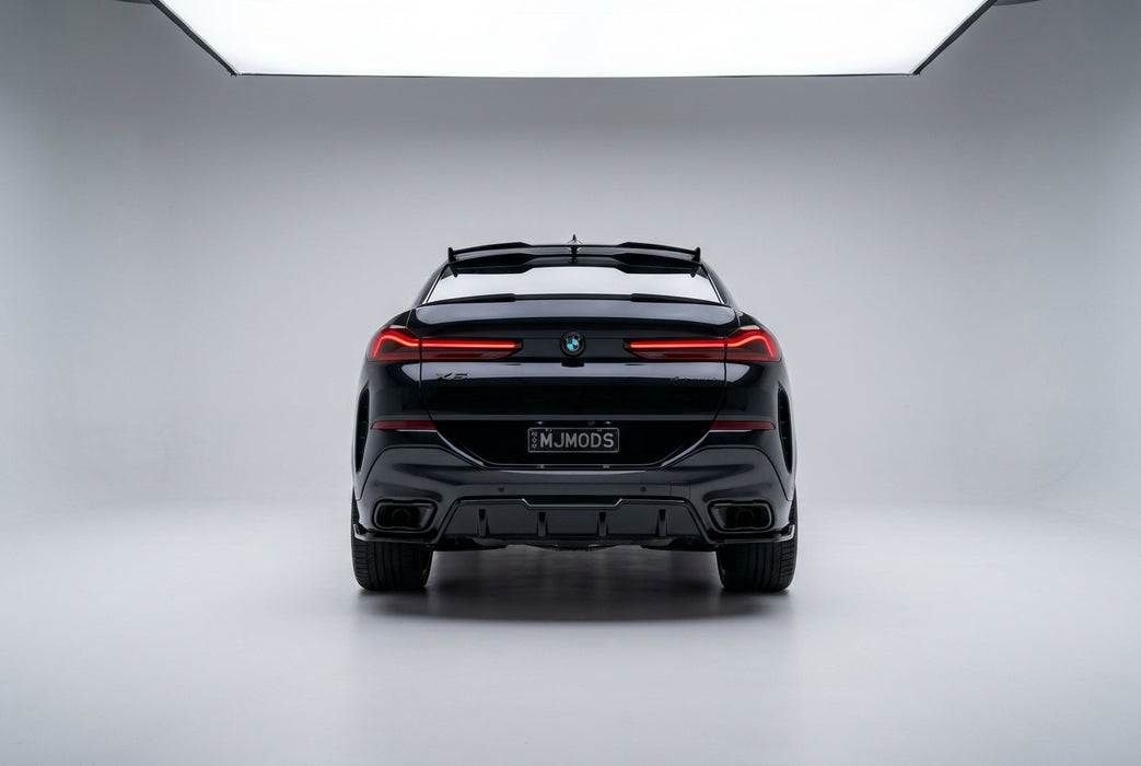 G06 X6 Gloss Black Diffuser And Rear Spats