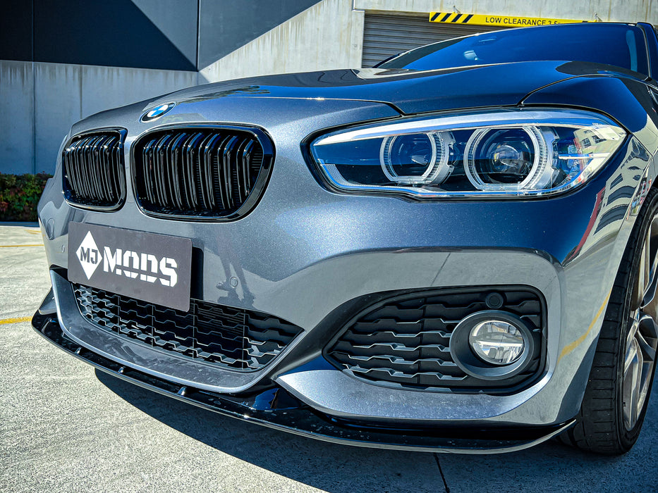 ABS Glossy Black Front Grille for BMW 1 Series【F20 LCI/LCI-2 M140i M135i 125i 120i 118i/d】【2015-2019】