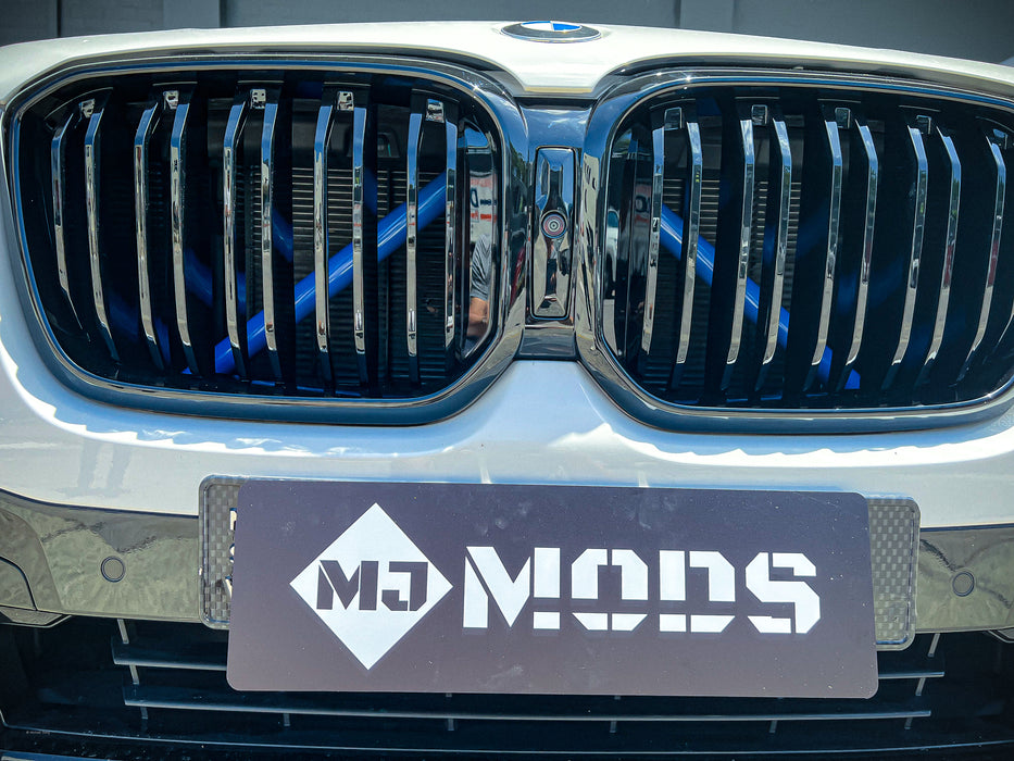 ABS Glossy Black Front Grille for BMW【X3 G01 & X4 G02 LCI】【M40i & 20i/20d/30i/30d/30e】LCI 2021+【Dual Slats】